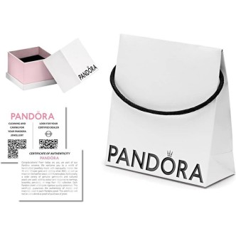 1 - Bracciale rigido Pandora Argento 925 con chiusura a cuore 596268-19