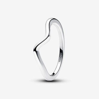 1 - Pandora Women's Wave Ring 193095C00-50 925 Sterling Silver Size 10