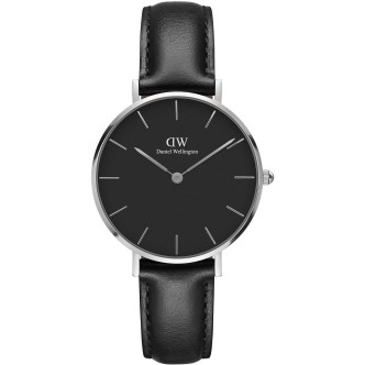 1 - Watch Daniel Wellington steel woman only time analog leather strap DW00100180 Classic Sheffield