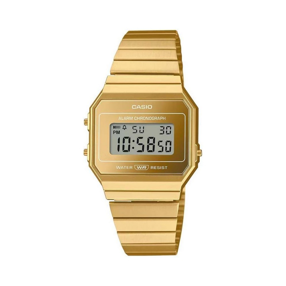 1 - Casio Vintage Gold Digital Watch A700WEVG-9AEF Resin Case and Strap