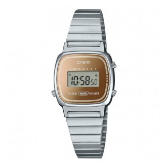 1 - Casio Vintage gray digital woman watch LA670WES-4AEF resin case