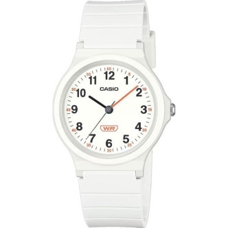 1 - Orologio  donna  Casio Collection bianco LQ-24B-7BEF cassa e cinturino in resina