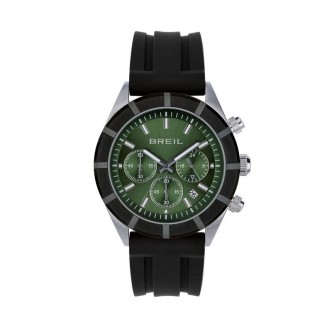 2 - Orologio cronografo uomo Breil B 12 H acciaio TW2024 cinturino in silicone