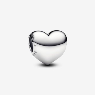 2 - Charm Woman Heart Be Love Pandora to Engrave 793439C00 Silver 925