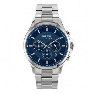 1 - Breil Kart men's cornograph watch with blue background EW0659 316L steel