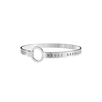 1 - Bracciale Kidult 231682 acciaio 316L con frase collezione Love