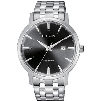 1 - Citizen watch only time steel man analog steel bracelet BM7460-88E Classic