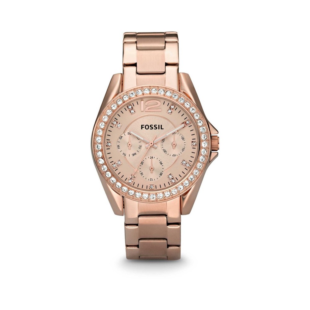 1 - Watch Fossil woman steel Multifunction analogue bracelet in steel ES2811