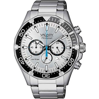 1 - Watch Vagary by Citizen steel Chronograph men's analog steel bracelet IV4-110-11