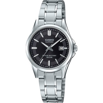 1 - Watch Casio woman steel only time bracelet steel LTS-100D-1AVEF