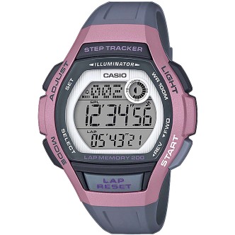 1 - Casio watch woman resin Digital resin strap LWS-2000H-4AVEF