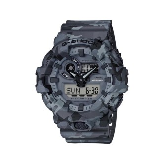 1 - Watch Casio man digital resin resin strap GA-700CM-8AER G-Shock