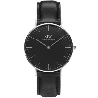 1 - Watch Daniel Wellington steel only time unisex analog leather strap DW00100145 Classic Sheffield