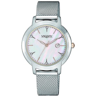 1 - Vagary watch by Citizen steel only time woman analog steel bracelet IU1-913-21 Flair