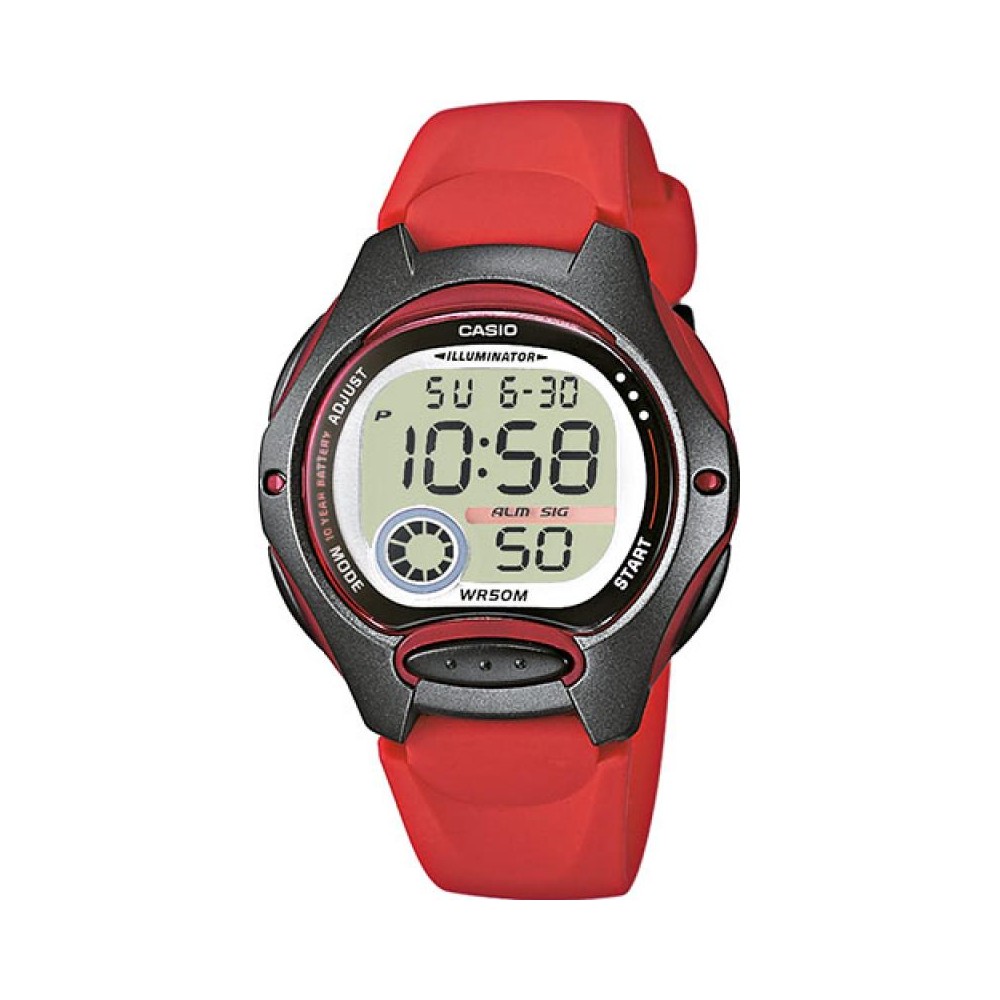 1 - Casio Watch Child Resin Digital Resin Strap LW-200-4AVEF