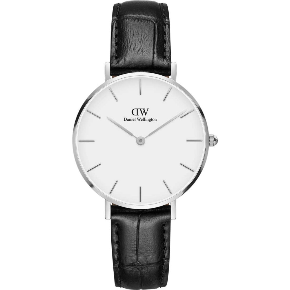 1 - Orologio Daniel Wellington acciaio solo tempo donna analogico cinturino in pelle DW00100185 Classic Reading