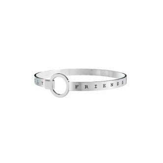 1 - Bracciale Kidult 231708 Acciaio 316L con frase sull'amicizia collezione Love