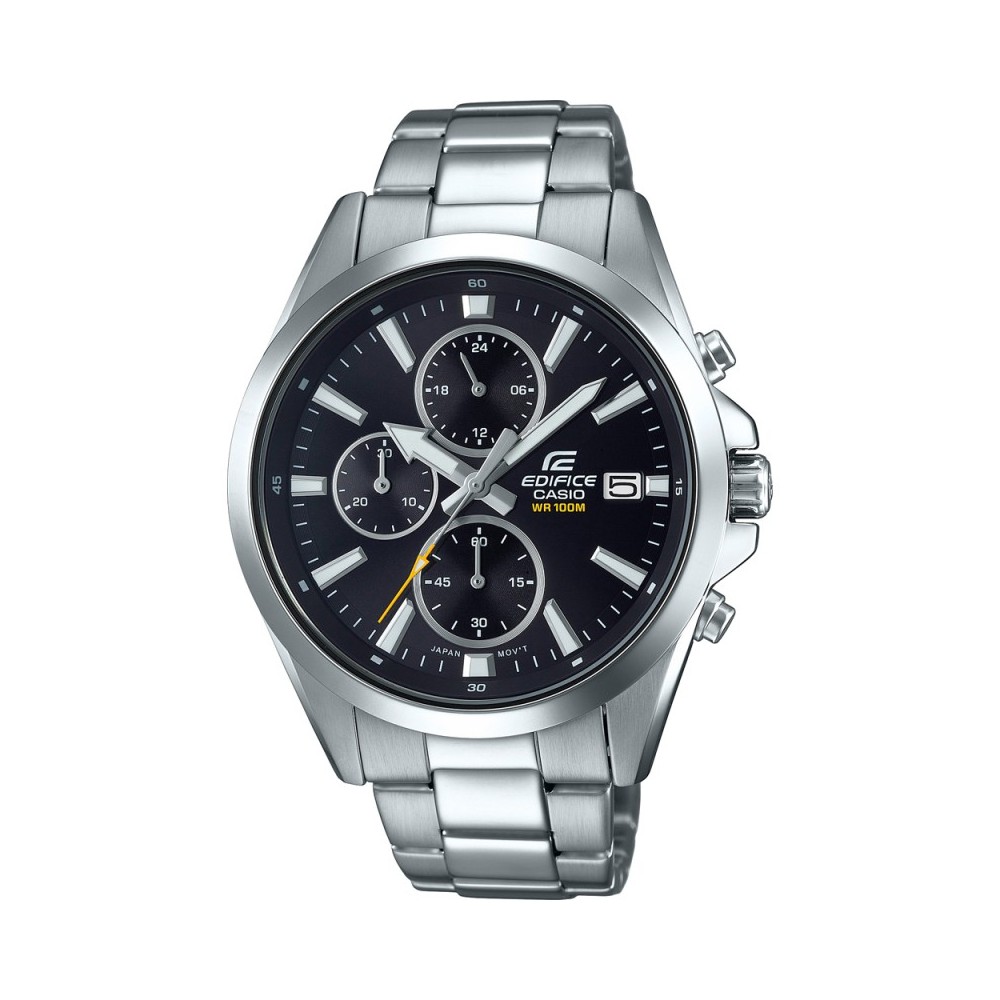 1 - Watch Casio steel Chronograph men's analog steel bracelet EFV-560D-1AVUEF