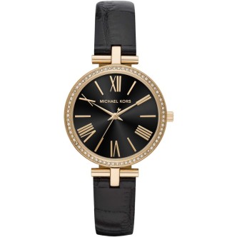 1 - Clock Micheal Kors woman steel Only time analog leather strap MK2789 Maci