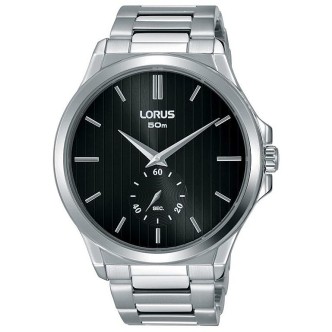 1 - Orologio Lorus uomo acciaio Solo Tempo analogico bracciale in acciaio RN425AX-9 Urban