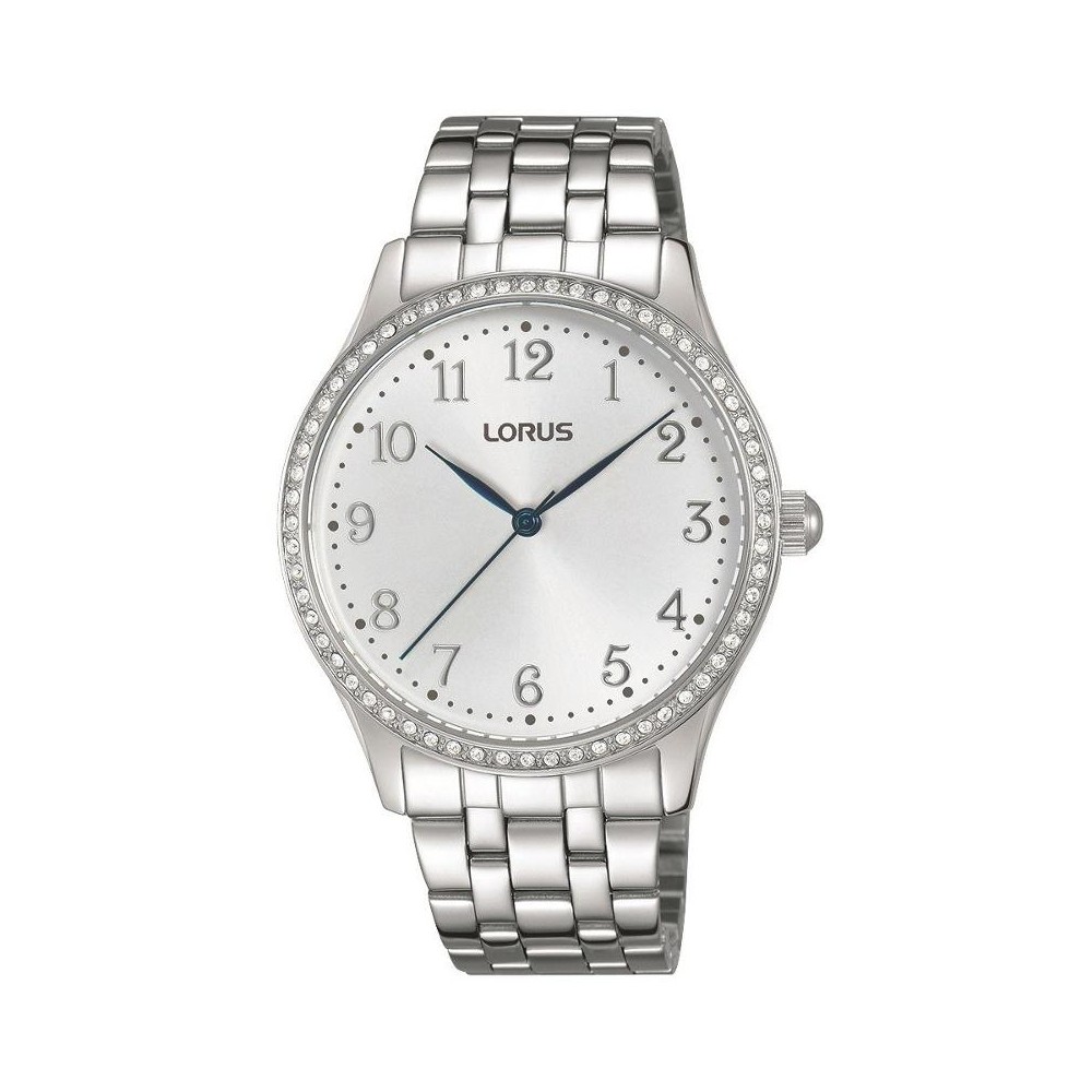 1 - Orologio Lorus donna acciaio Solo Tempo analogico bracciale in acciaio RG245LX-9 Lady