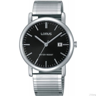 1 - Orologio Lorus uomo acciaio Solo Tempo analogico bracciale in acciaio RG857CX-9