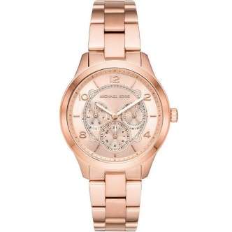 1 - Orologio Micheal Kors donna acciaio Multifunzione analogico bracciale in acciaio MK6589 Runway