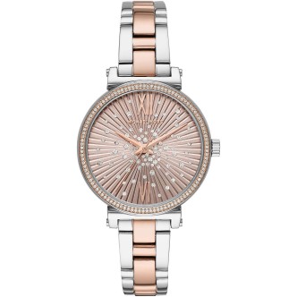 1 - Orologio Micheal Kors donna acciaio Solo tempo analogico bracciale in acciaio MK3972 Mini Sofie