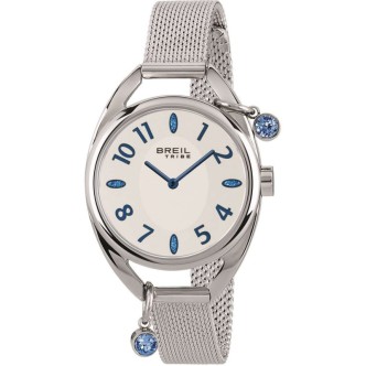 1 - Orologio Breil donna acciaio solo tempo analogico bracciale in acciaio EW0356 Trap