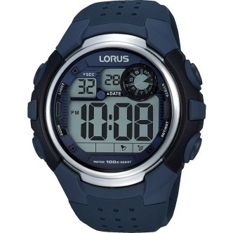 1 - Lorus watch man plastic digital silicone strap R2329MX9