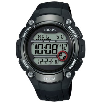 1 - Orologio Lorus uomo plastica digitale cinturino in silicone R2327MX9