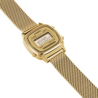 1 - Casio watch woman resin digital bracelet LA670WEMY-9EF steel