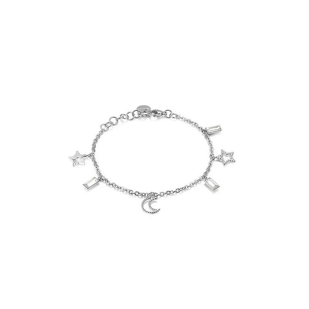 1 - Brosway BAH13 bracelet in 316L steel pendants with symbols and Swarovski crystals Chant collection