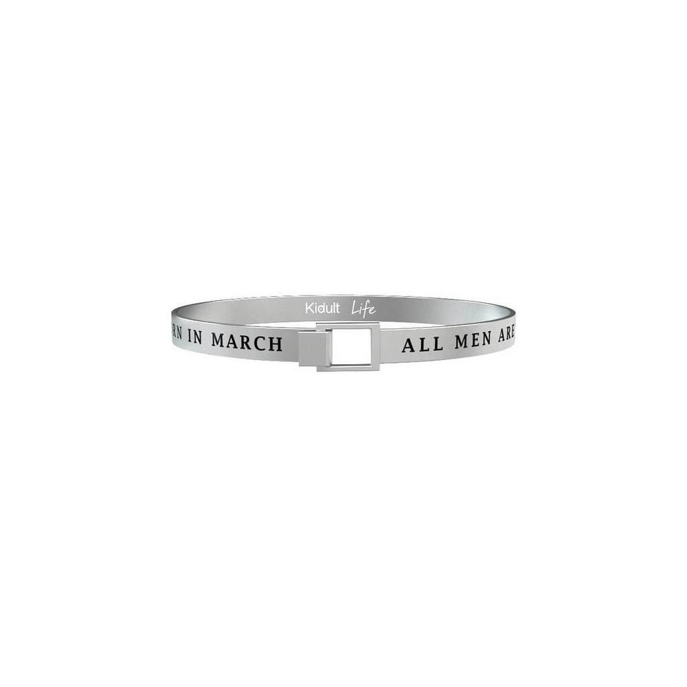 1 - Bracciale Kidult 731378 acciaio 316L Marzo collezione Symbols