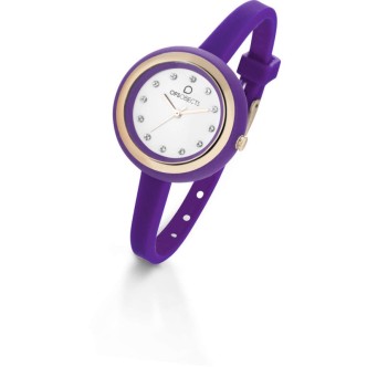 1 - Orologio Ops Objects donna Solo tempo analogico cinturino silicone OPSPW-404-2400 Bon Bon