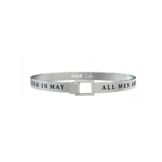 1 - Bracelet Kidult 731380 steel 316L May Symbols collection