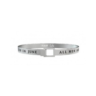 1 - Bracciale Kidult 731381 acciaio 316L Giugno collezione Symbols