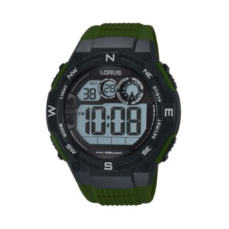 1 - Orologio Lorus plastica uomo Digitale cinturino in silicone R2321LX9