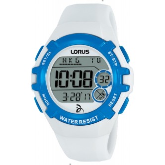 1 - Orologio Lorus bambino plastica digitale cinturino in silicone R2393LX9 collezione Djokovic