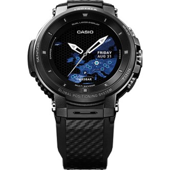 1 - Orologio Smartwatch Casio resina uomo digitale cinturino in resina WSD-F30-BKAAE Pro Trek