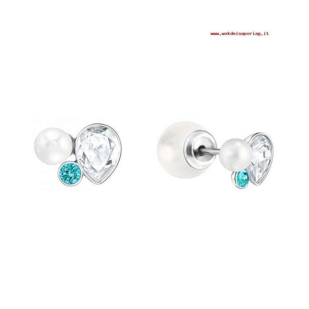 1 - Swarovski 5115360 metal pendant earrings