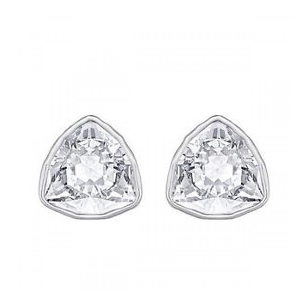 1 - Swarovski woman earrings 5203847 with crystals collection Solitaire