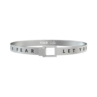 1 - Bracciale Kidult 731392L acciaio 316L con frase collezione Spirituality