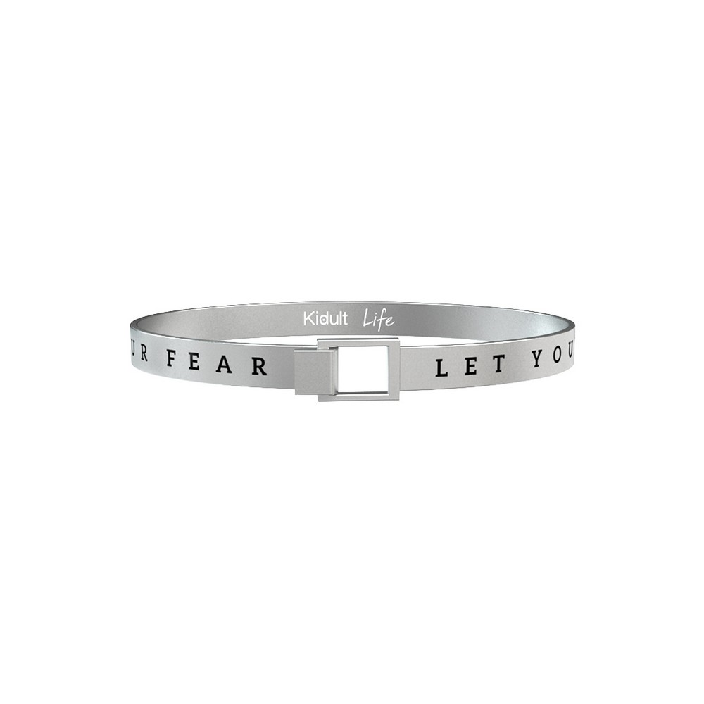 1 - Kidult bracelet 731392L 316L stainless steel with phrase Spirituality collectio