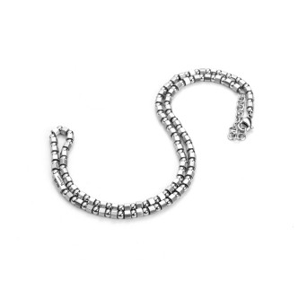 1 - Necklace 4 US Cesare Paciotti man steel Caterpillars collection 4UCL2683