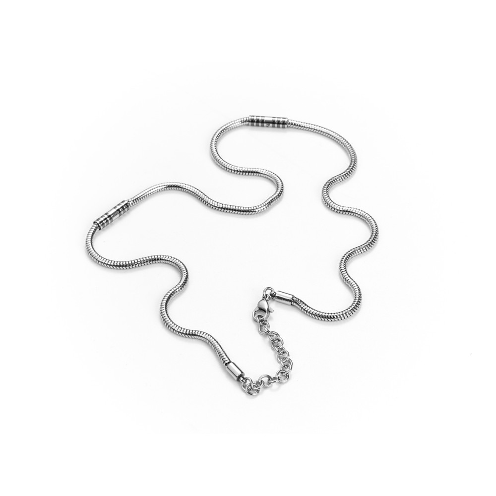 1 - Necklace 4 US Cesare Paciotti man steel collection Desert Snakes 4UCL2679