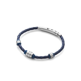 1 - Bracciale 4US Cesare Paciotti 4UBR2725 in pelle collezione Barrels