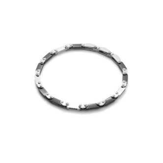 1 - 4US Cesare Paciotti 4UBR2712 bracelet in steel collection Under