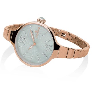 1 - Orologio Hoops acciaio solo tempo donna analogico bracciale in acciaio 2570LC-GD06 Cherie Midi