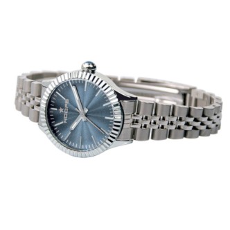 1 - Orologio Hoops acciaio solo tempo donna analogico bracciale in acciaio 2560L05-55 Luxury